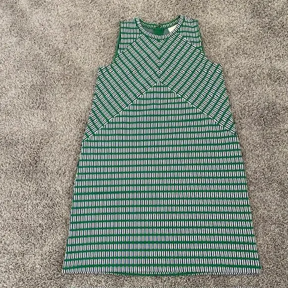 Anthropologie Maeve Dress A-Line Back Zip Sleeveless Jacquard Knit Women Medium - Picture 12 of 16